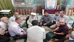 حضور بازرس کل استان سمنان در نماز جمعه شهرستان شهمیرزاد/ برگزاری میز خدمت در حاشیه نماز